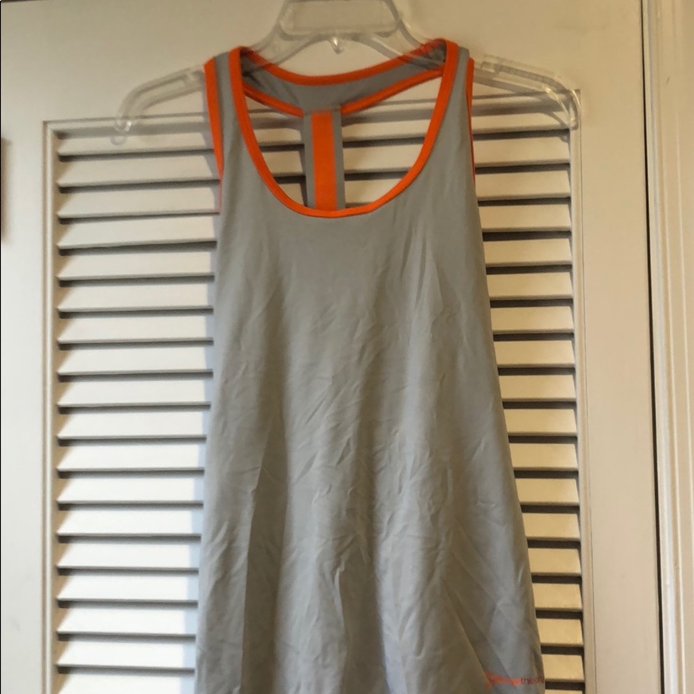 Coach OrangeTheory racerback MED